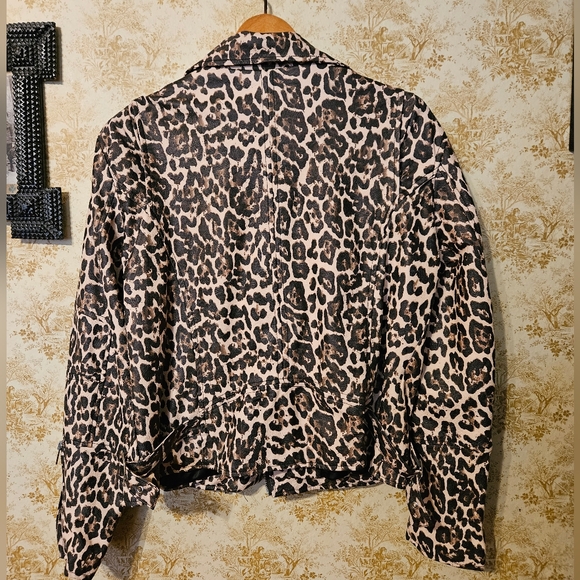 Colleen Lopez Small Faux Leather Moto Jacket - Picture 9 of 16